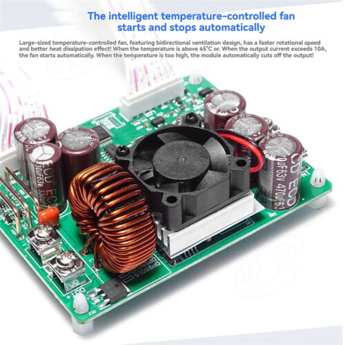 DPS5020 Adjustable 50V 20A - Step-Down Power Supply Module, High Efficiency Voltage Regulator NO Communication 1