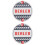 2Pièces Dealer Button Poker Accessoire Jeu 6