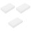 3Pièces Tampons Feutrage DIY Éponge Blanche Souple Résistante Durable 4