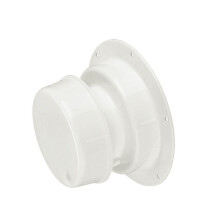Witte RV Sanitair Vent Caps Kit 2 Stuks Trailer Campers Vent Cap Dak Riool Vent Cover Caps voor 1 Tot 2 3/8 Inch Pijp