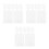 171Pc Waterproof Pet White Blank Double Sided 5