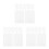 171Pc Waterproof Pet White Blank Double Sided 9