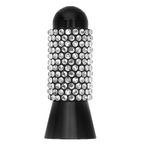 2St Wit Bling Auto Antenne Aluminium Waterdicht Vervanging 1