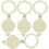 20Pièces Cache-Œil De Porte En Cuivre Protection Style Durable 2