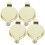 20Pièces Cache-Œil De Porte En Cuivre Protection Style Durable 3