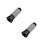 2St Wit Bling Auto Antenne Aluminium Waterdicht Vervanging 7
