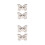 4Pcs Silver Bag Closure Locks Easy Install Handbag Lock Accessories 6
