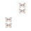 4Pcs Silver Bag Closure Locks Easy Install Handbag Lock Accessories 7