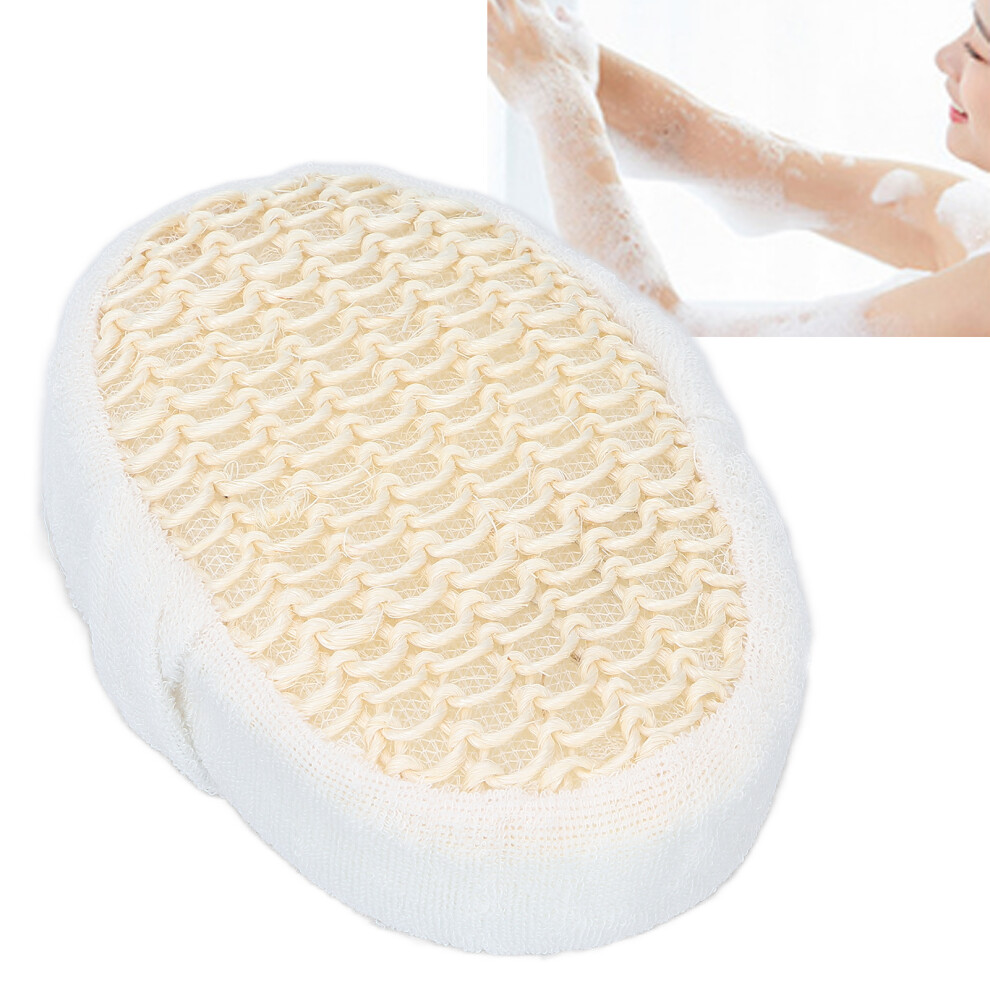 Household Exfoliating Body Scrubber Bath Sponge Pad for Men Women, Fiber Shower Cleansing