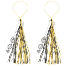 2Stk Graduation Cap Charms Metall Fotoanhänger
