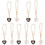 10Pièces Charms Lettres Alliage Pour Décoration Cup Style DIY 1