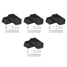 8Stk Skateboard Wandhalter Robust Für Longboard & Deck