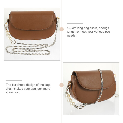Imitation Pearl Bag Strap Faux Pearl Chain Replacement 2