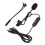 HDMI Splitter Compatible Boom Mic Cable For Headphones With3.5Mm Interface Noise Cancelling Volume Mute Button Timer Function Easy Adjustment 4