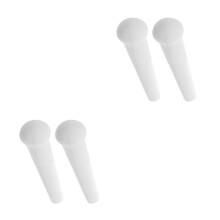 4Stk Manueller Keramikpestle Weiß Zum Zerstoßen Und Zerkleinern