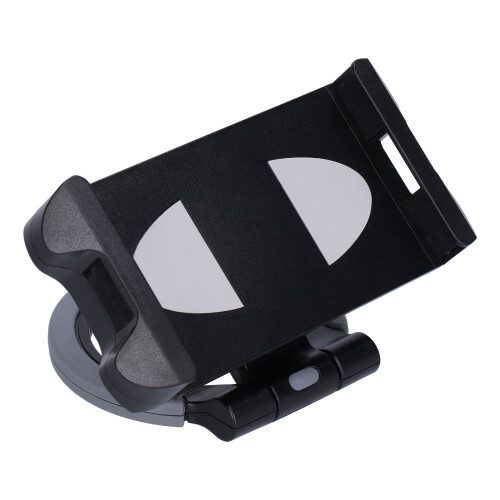 Desk Mount For Tablet With Rotating Tablet Support Non-Slip Pad Compact Folding Design Sturdy Construction Expandable Tablet Support For Universal Use 1