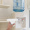 Universal Weißer Wasserdispenser Ersatz Smart Sitz ABS 4