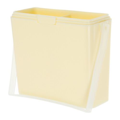 4Stk Reusable Pinselreiniger Wasserbehälter Hellgelb Kunststoff 1