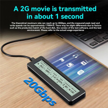 M.2 SSD Case USB3.2 Gen2 Type C 20Gbps PCIe SSD Case M.2 NVME NGFF Enclosure Disk Box Tool Free SSD Enclosure Case