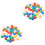 100Pièces Boules De Jeu Colorées Résistantes Pour Tirage Sort 4