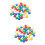 100Pièces Boules De Jeu Colorées Résistantes Pour Tirage Sort 8