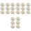 24Pièces Jouets Simulation Buns Blancs PVC Décor Et Photo 4