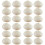 24Pièces Jouets Simulation Buns Blancs PVC Décor Et Photo 6