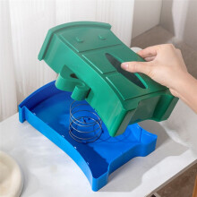 Living Room Desktop Toilet Tissue Box Custom with Elastic Support Wall-Mounted Tissue Storage Box Green &