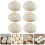 24Pièces Jouets Simulation Buns Blancs PVC Décor Et Photo 11