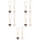 10Pièces Charms Lettres Alliage Pour Décoration Cup Style DIY 7