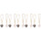 10Pièces Charms Lettres Alliage Pour Décoration Cup Style DIY 9