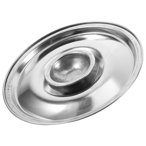 5Stk Mini Topfdeckel Universal Silber Küchen Deckel Ersatz 2