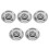 5Stk Mini Topfdeckel Universal Silber Küchen Deckel Ersatz 7