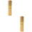 2Stk Kupfer Nadeldose Sicher Tragbar Gold Multifunktional 7