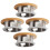 8Pièces Couvercles Verseuse Silver Filtre 3