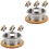 8Pièces Couvercles Verseuse Silver Filtre 4