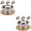 8Pièces Couvercles Verseuse Silver Filtre 7