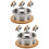 8Pièces Couvercles Verseuse Silver Filtre 8