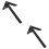 2Stk Aluminium Finder Schwarz Multi-Funktions 7