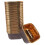 3Ensembles Coffrets Cupcakes Muffins En Papier PP Couleur Marron 3