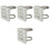 4Pièces Fixation Poteau Caméra Cctv Durable 3