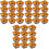 3Ensembles Coffrets Cupcakes Muffins En Papier PP Couleur Marron 4