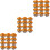 3Ensembles Coffrets Cupcakes Muffins En Papier PP Couleur Marron 6