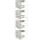 4Pièces Fixation Poteau Caméra Cctv Durable 8