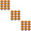3Ensembles Coffrets Cupcakes Muffins En Papier PP Couleur Marron 10
