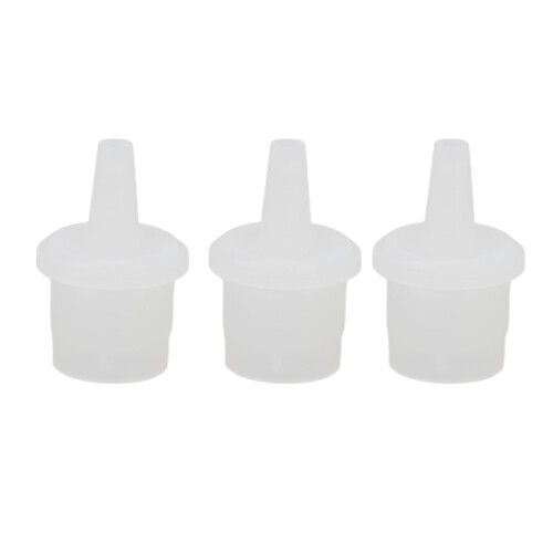 EYELASH EXTENSION Nozzle 20pcs ABS Glossy Replacement Tips for Glue Bottle Use