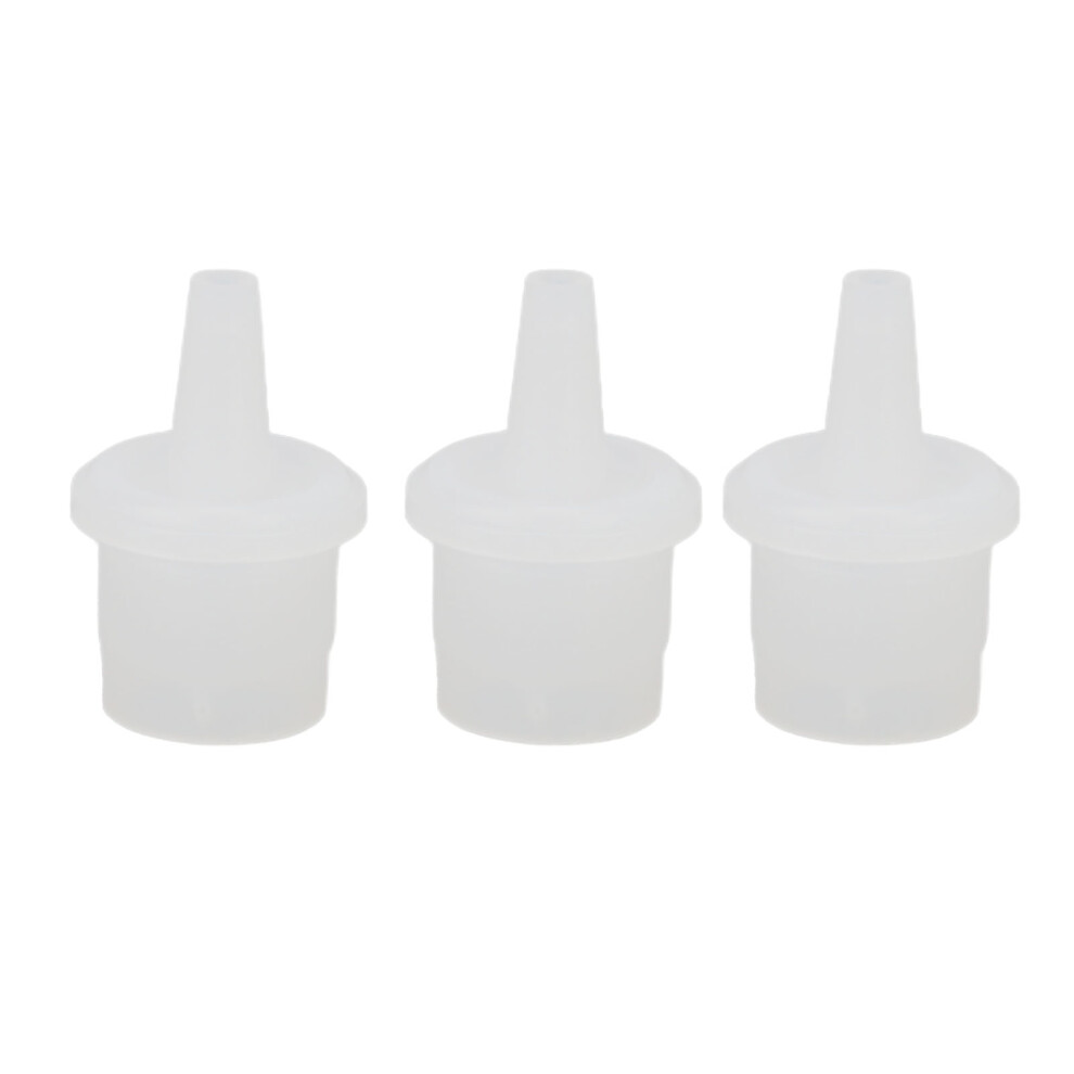EYELASH EXTENSION Nozzle 20pcs ABS Glossy Replacement Tips for Glue Bottle Use