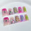 (S) Ongles Faux Bec de Canard Strass Sans Odeur 1
