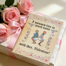 Medieval Style Romantic Card Unique Design Gift Card Suitable For Special Occasions