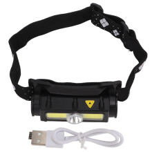 Ergonomic Design Adjustable Focus Headlamp Waterproof LED Light With Deep Red Light Rechargeable Hands Free Lighting For All Outdoor Lovers